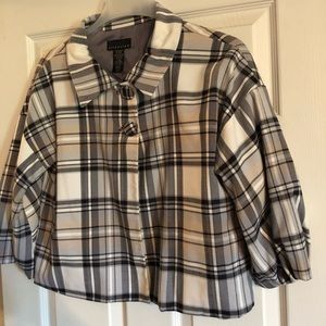 Attention cropped jacket